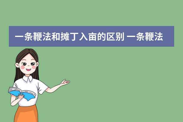 一条鞭法和摊丁入亩的区别 一条鞭法改革主要内容
